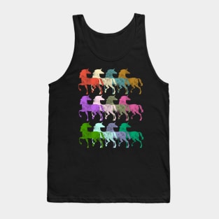 Colourful Unicorns Tank Top